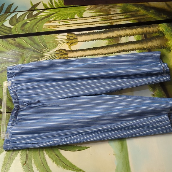 Nina Leonard Pants - Nina Leonard size 3 x pants blue/white stripe